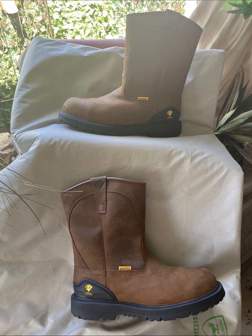 Human  Survivors. Work Boots size 10- Unknown Brand steel toes